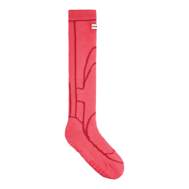Hunter Pink/Red Original Boot Slipper Sock