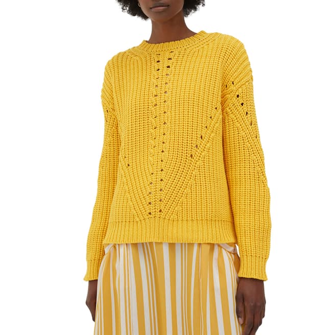 Chinti and Parker  Buttercup Le Soir Cotton Sweater