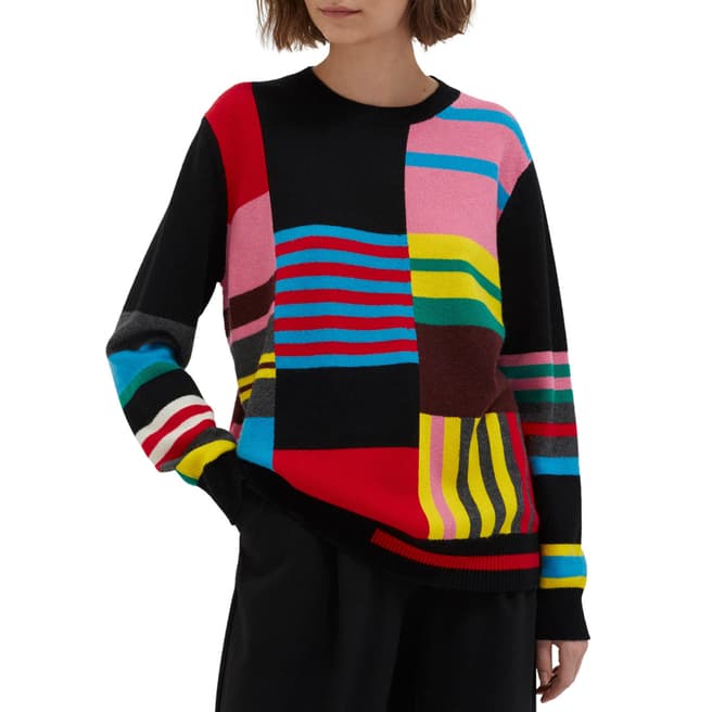 Chinti and Parker Multi Wool/cashmere Blend Eccentric Sweater