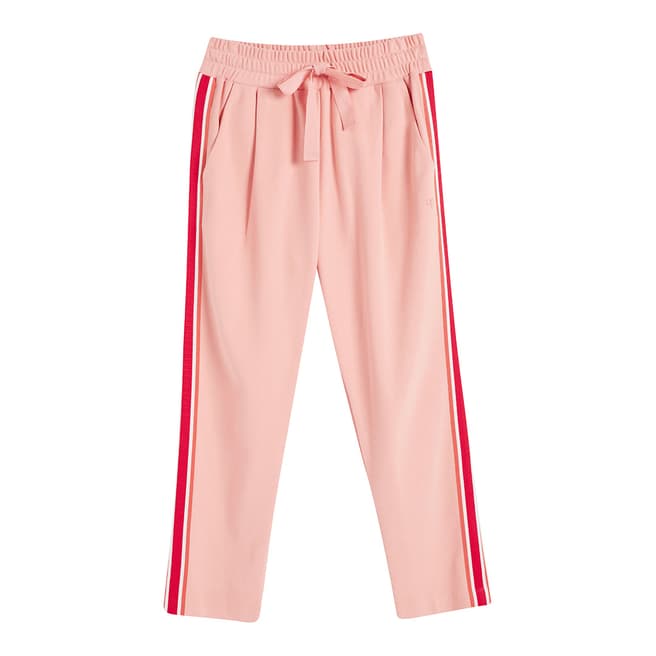 Chinti and Parker Dusty Rose Side Stripe Sweat pant