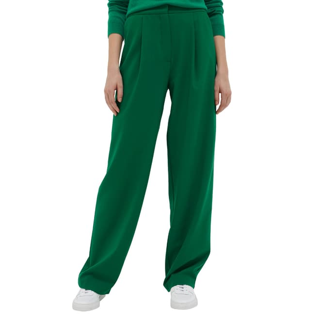 Chinti and Parker Emerald Pop Wide Leg Trouser