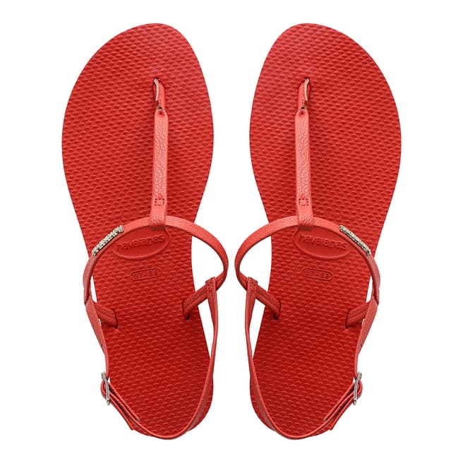 Havaianas Red You Riviera Sandals