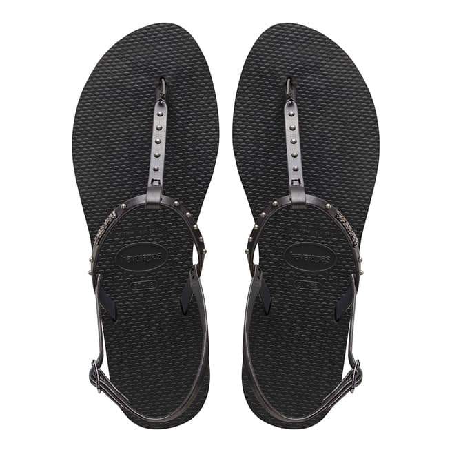 Havaianas Black You Riviera Maxi Sandals