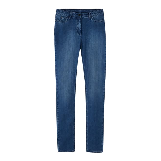 Pure Collection Blue Mowbray Slim Stretch Jeans
