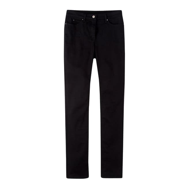 Pure Collection Black Mowbray Slim Stretch Jeans