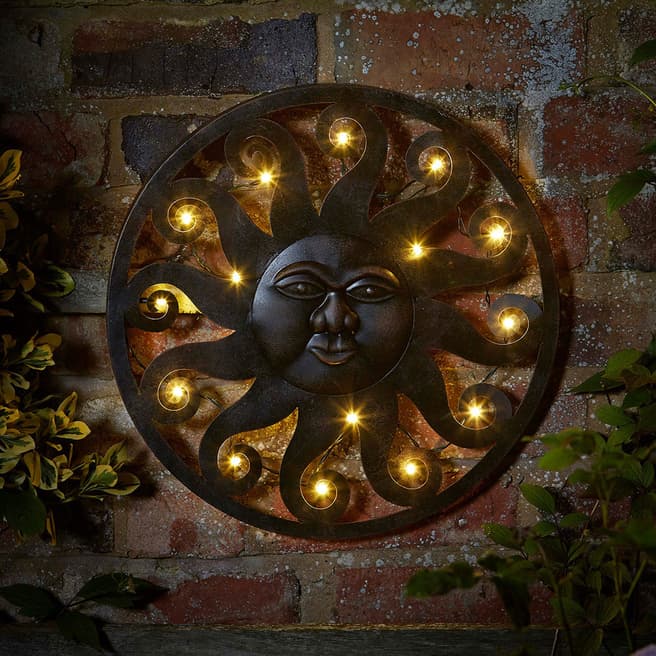 Smart Garden Celestial Sun In-Lit Wall Decor