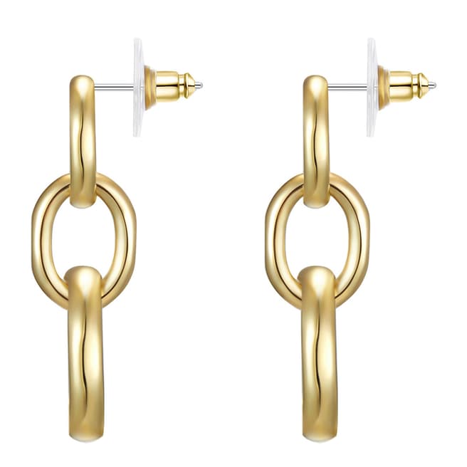 Tassioni Gold Drop Earrings