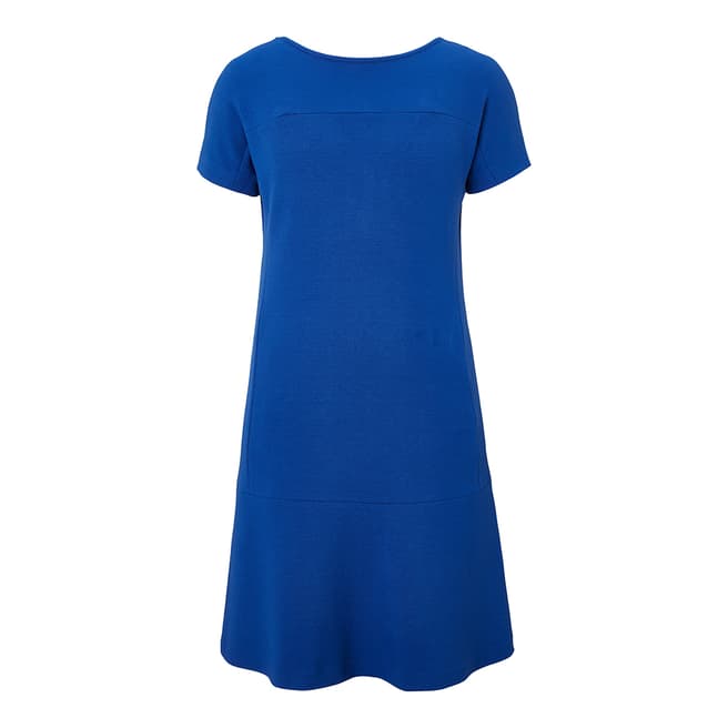 Winser London Royal Blue Scarlett Shift Dress