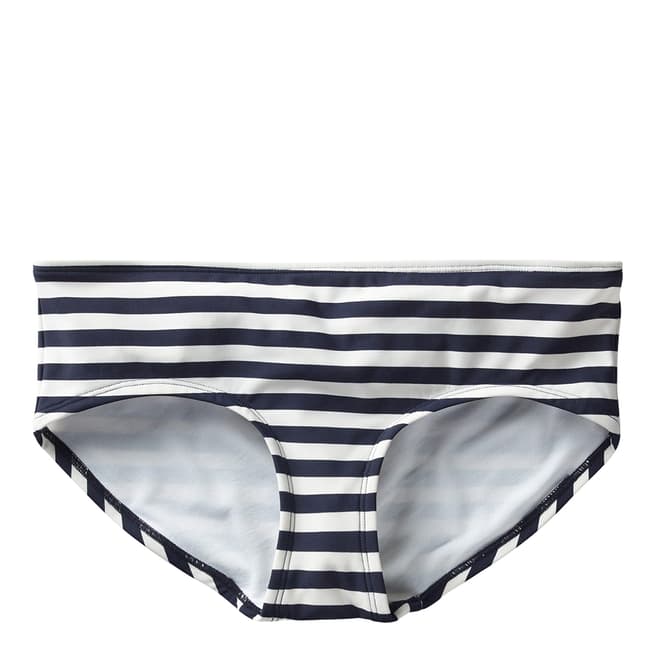 Boden Navy/Ivory Stripe Bikini Shorts