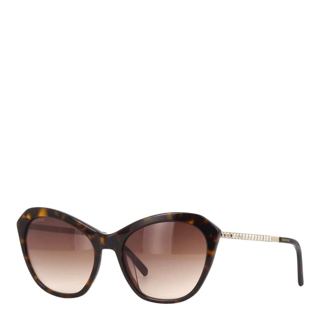 SWAROVSKI Women's Brown Swarovski Sunglasses 56mm