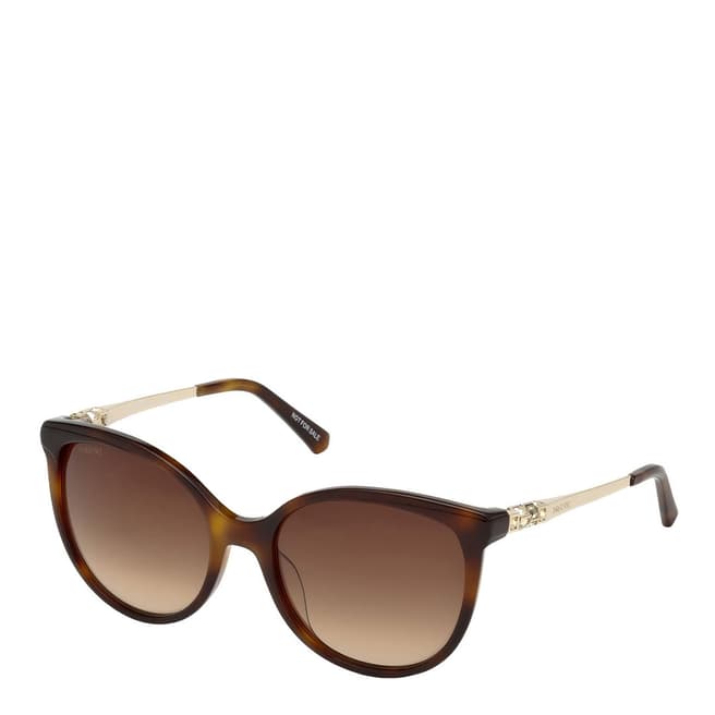 SWAROVSKI Women's Brown Swarovski Sunglasses 55mm