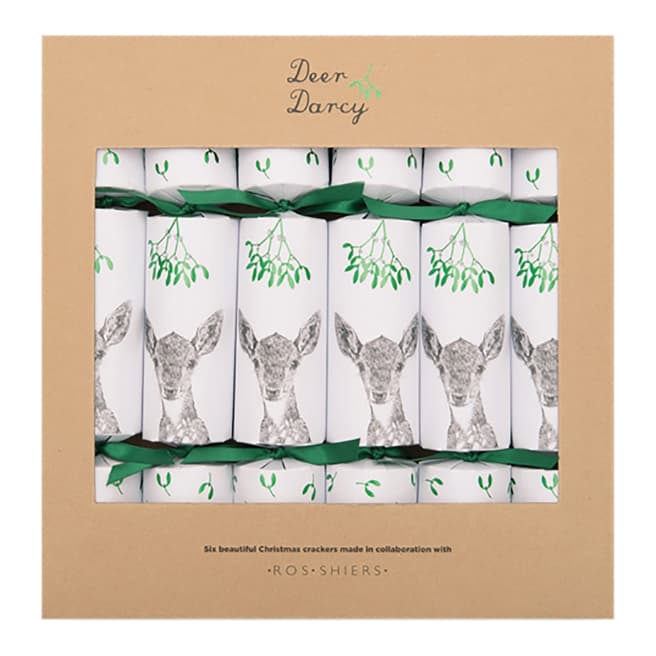 Celebration Crackers Set of 6 Deer Darcy x Ros Shiers Christmas Crackers