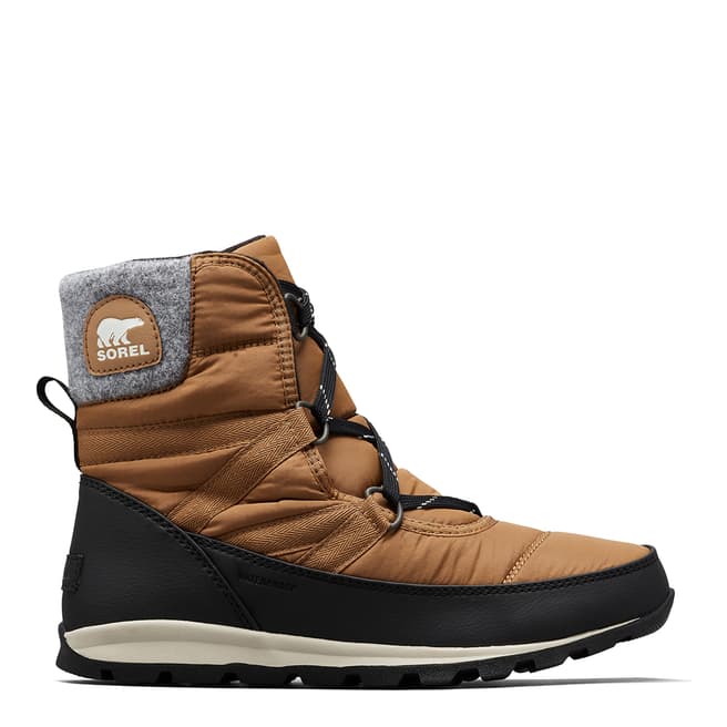 Sorel Brown Whitney Short Lace Snow Boots