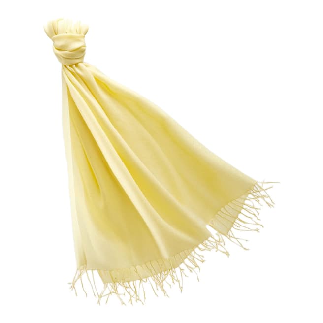 Pure Collection Soft Daffodil Pashmina Stole