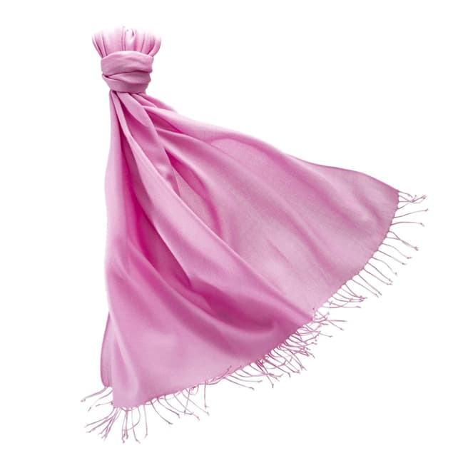 Pure Collection Spring Orchid Pashmina Stole