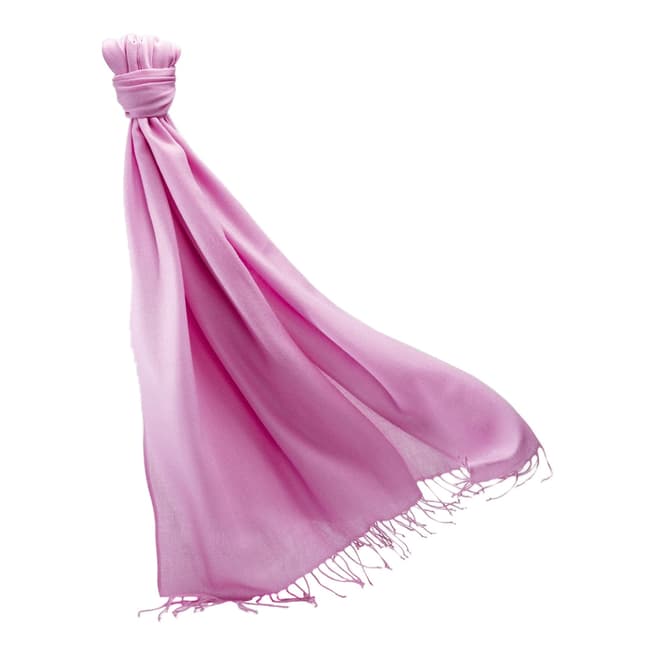 Pure Collection Spring Orchid Pashmina Shawl
