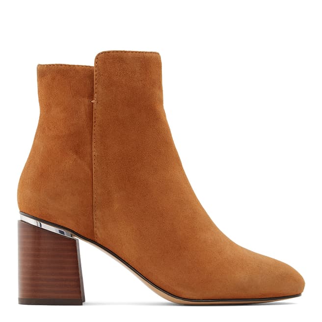 Aldo Brown Suede Gwulia Ankle Boot