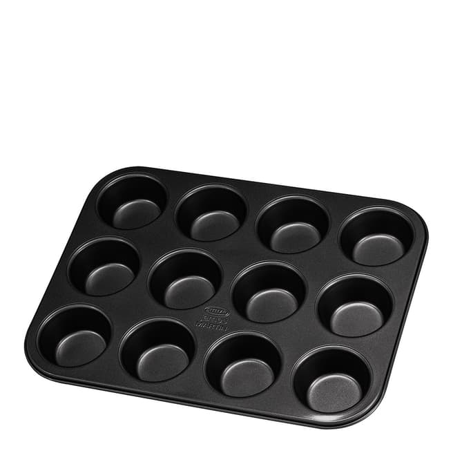 James Martin Bakers Collection Non Stick 12 Cup Cupcake/Muffin Tin