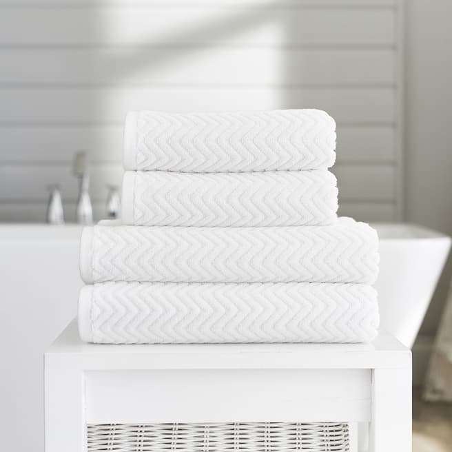 Deyongs Riad Bath Towel, White
