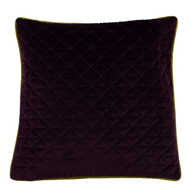 Riva Home Aubergine Quartz Filled Cushion 45x45cm