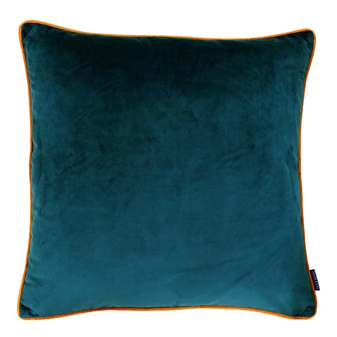 Paoletti Meridian 55x55cm Cushion, Teal