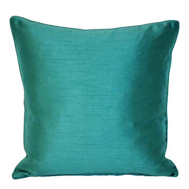 Riva Home Teal Fiji Filled Cushion, 43x43cm