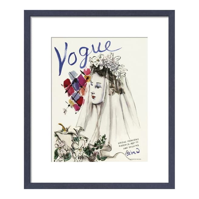 Vogue Vogue March 1937 36x28cm Framed Print