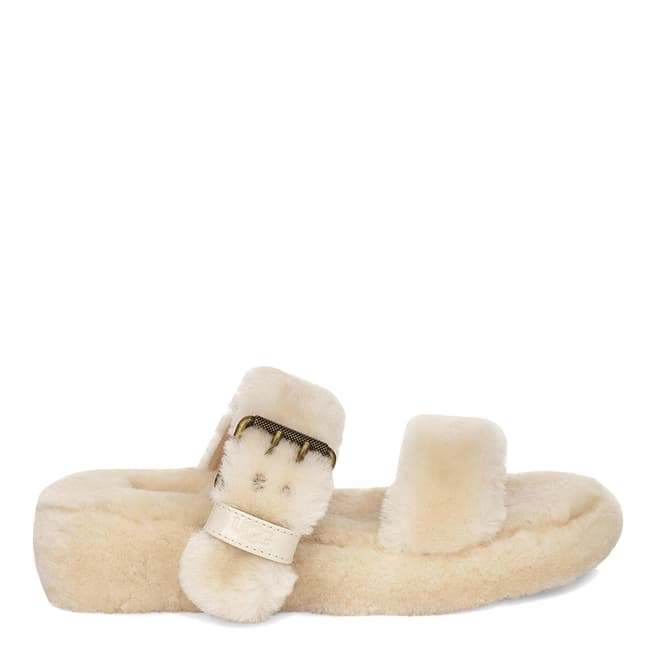 UGG Natural Fuzz Yeah Slippers