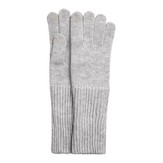 UGG Light Grey Full Knit Glove