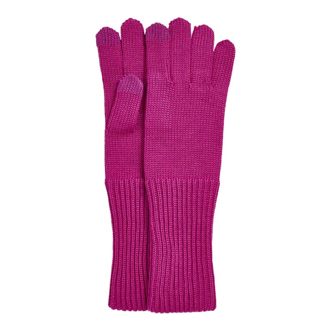 UGG Fuchsia Full Knit Glove