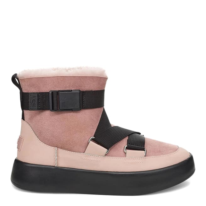 UGG Pink Classic Boom Buckle Boot