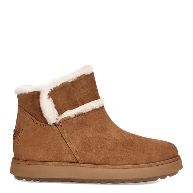 UGG Brown Classic Mini Spill BLVD Boots