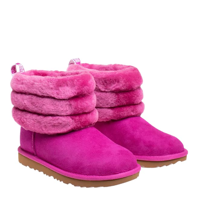 UGG Pink Fluff Mini Quilted