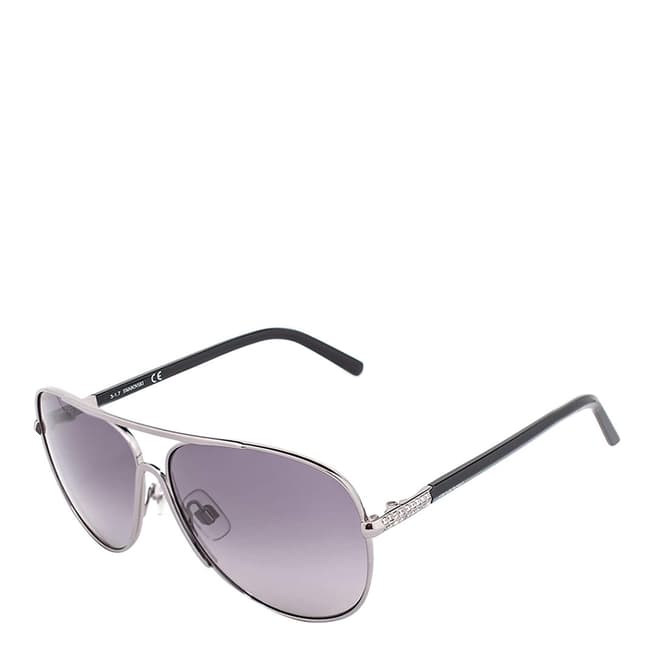 SWAROVSKI Women's Purple Swarovski Sunglasses 59mm