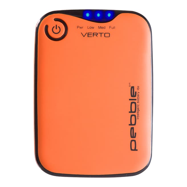 Veho Orange Pebble Verto Portable Powerbank