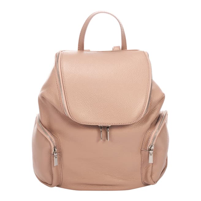 Lisa Minardi Blush Leather Backpack
