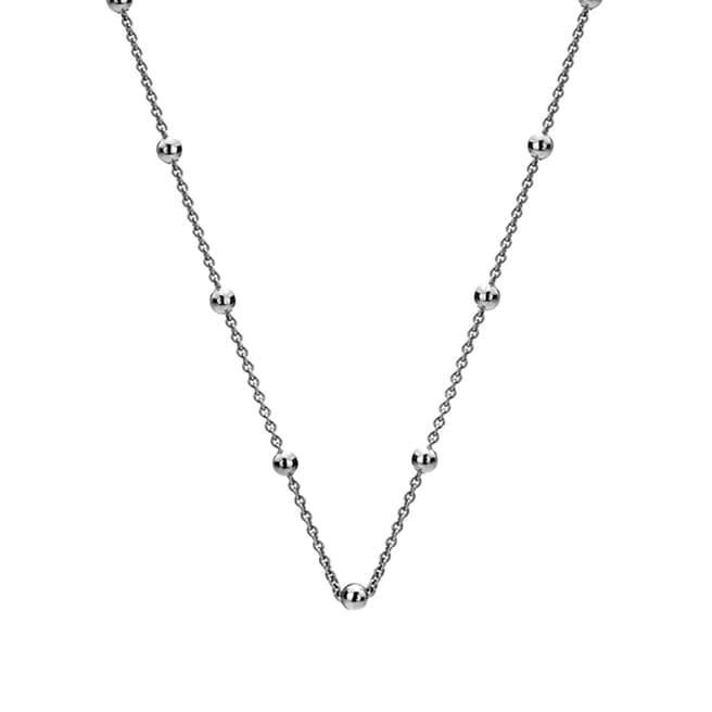 Emozioni Sterling Silver Intermittent Bead Chain 24 inch