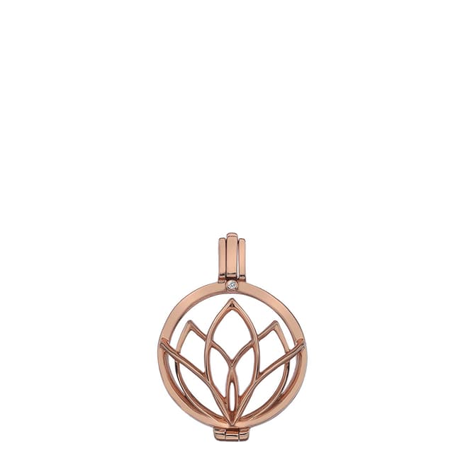 Emozioni Rinascita Rose Gold Plate Sterling Silver Coin Keeper - 25mm