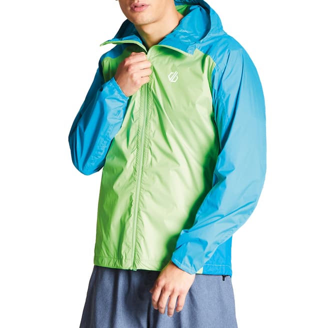 Dare2B Green/Blue Waterproof Jacket