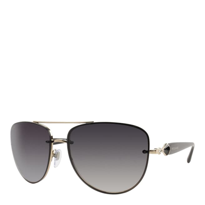 Bvlgari Unisex Grey Bvlgari Sunglasses 60mm