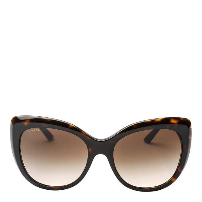 Bvlgari Women's Brown Bvlgari Sunglasses 57mm