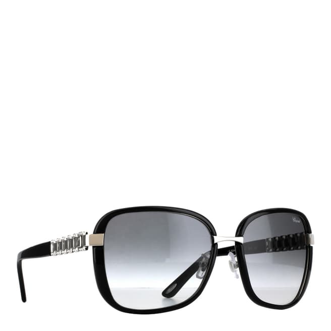 Chopard Women's Black Chopard Sunglasses 58mm