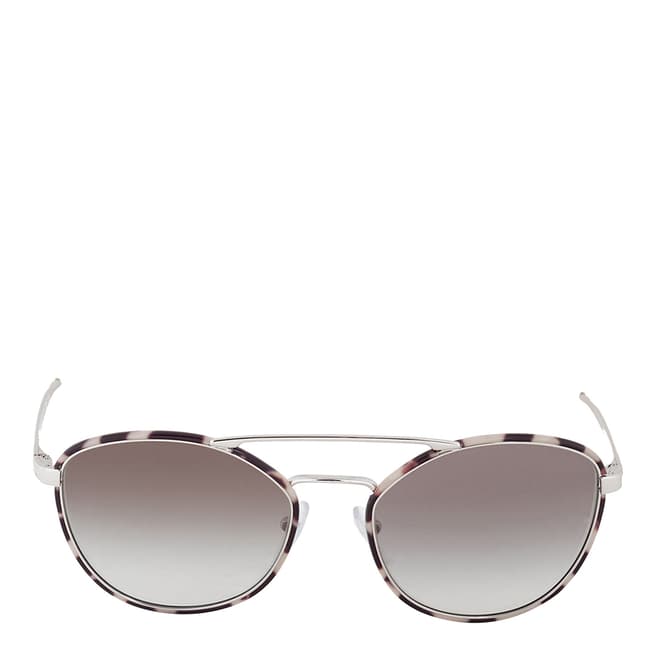 Prada Unisex Spotted Opal Brown Prada Sunglasses 