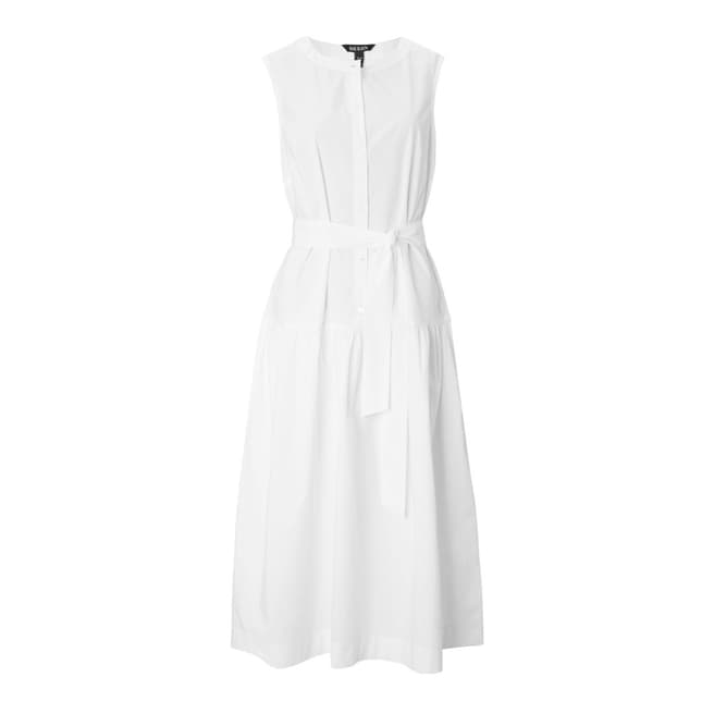 Baukjen White Cotton Rosetta Dress