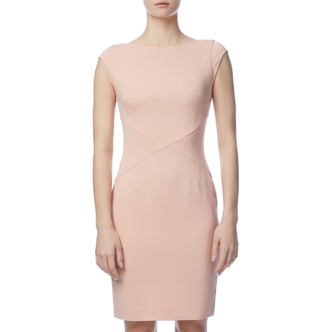 Reiss Baby Pink Agnese Day Dress