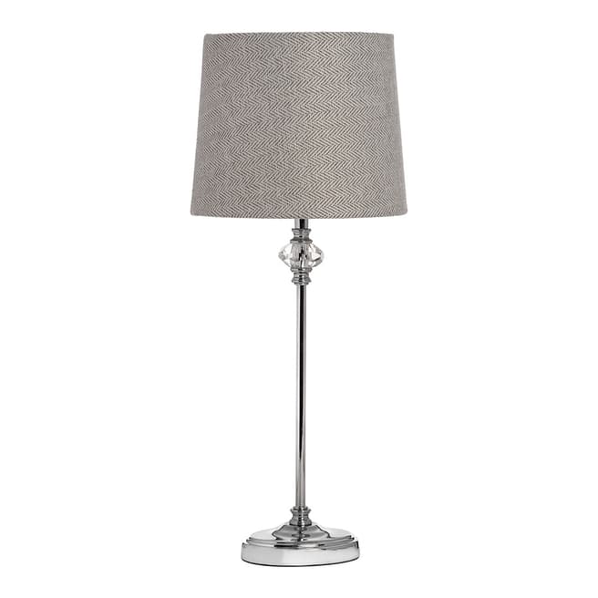 Hill Interiors Florence Chrome Table Lamp