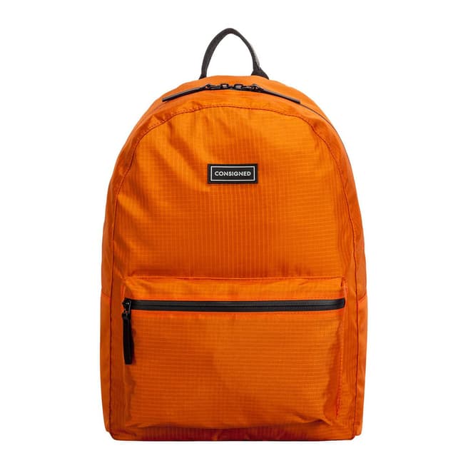 CONSIGNED Orange Finlay Backpack