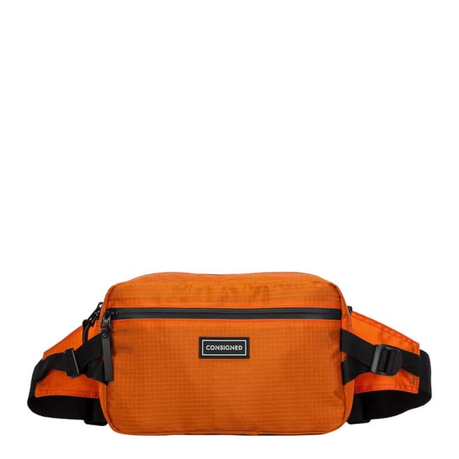 CONSIGNED Orange Morgan Cross Body Bag
