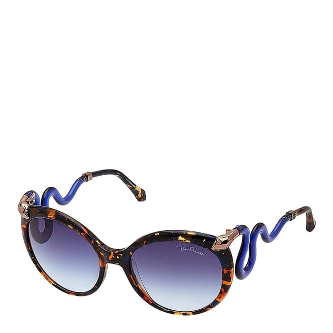 Roberto Cavalli Women's Blue/Tortoise Roberto Cavalli Sunglasses 58mm