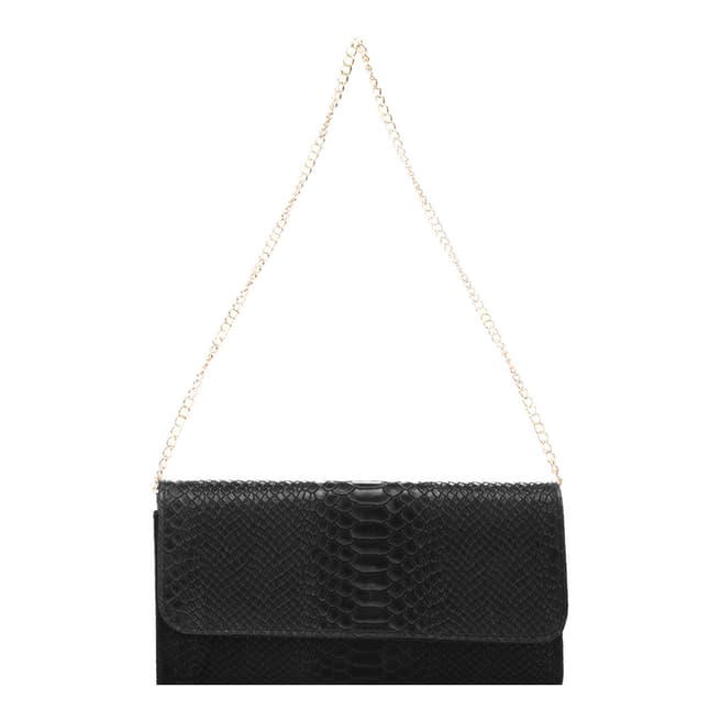 Giorgio Costa Black Leather Clutch Bag